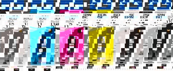 Μελάνι Epson Epson ink C13T07C14A, μαύρο, Epson EcoTank L8160, L8180