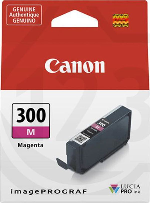 Canon PFI-300 Μελάνι Εκτυπωτή InkJet Ματζέντα (4195C001) (CANPFI-300M)