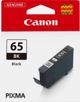 Canon CLI-65 BK Γνήσιο Μελάνι Εκτυπωτή Black, 12.6ml (4215C001)