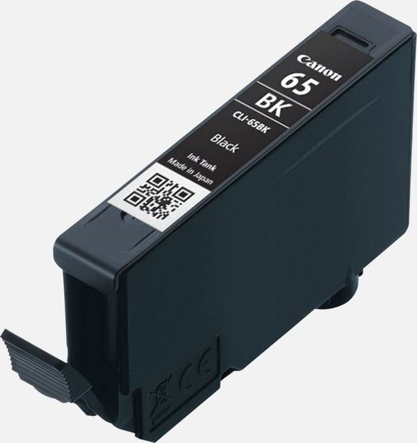 Canon CLI-65 BK Γνήσιο Μελάνι Εκτυπωτή Black, 12.6ml (4215C001)