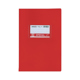 Typotrust Τετράδιο Special PP Ριγέ 17x25 50 Φύλλα Κόκκινο (TYP4082)