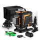 Αλφάδι Σταυρωτό Laser 360°  4D 16 Γραμμών DEKO DKLL16PS1