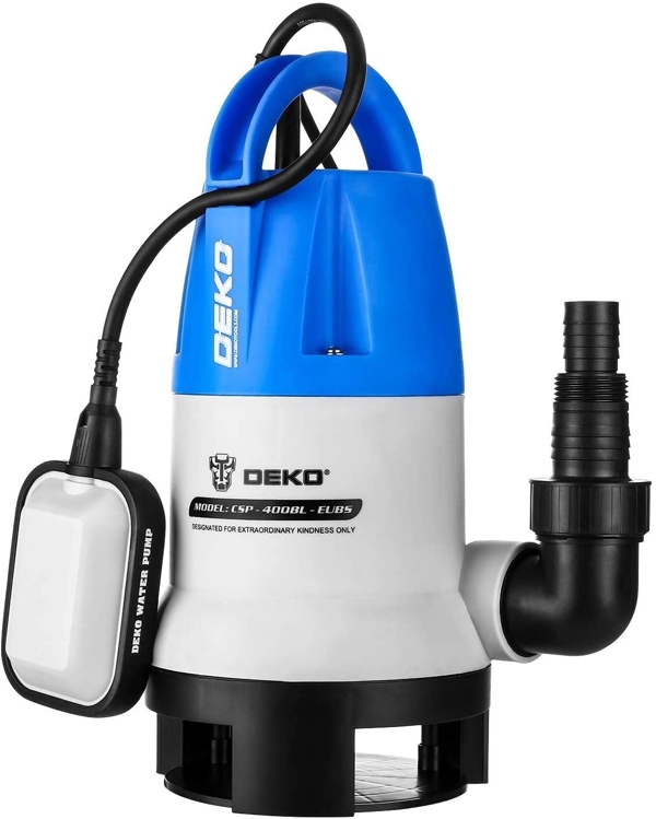 Υποβρύχια Αντλία Ακαθάτων υδάτων 400W DEKO DKCSP-400BL