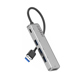 USB hub Earldom ET-HUB12, USB 2.0, 5 Ports, Gray - 12069