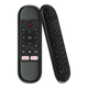 Wireless remote control No brand H6, Air mouse, USB 2.4GHz, Microphone, IR learning, Black - 13045