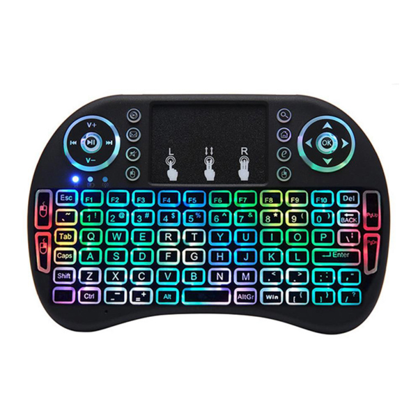 Mini keyboard No brand I8-L, Wireless, Touchpad, Black - 13053