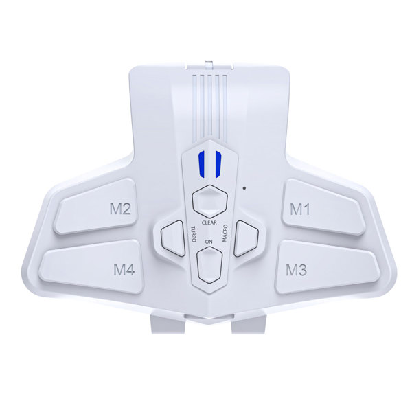 Back paddles No brand 30S, For Play Station 5, Programable , White - 13081
