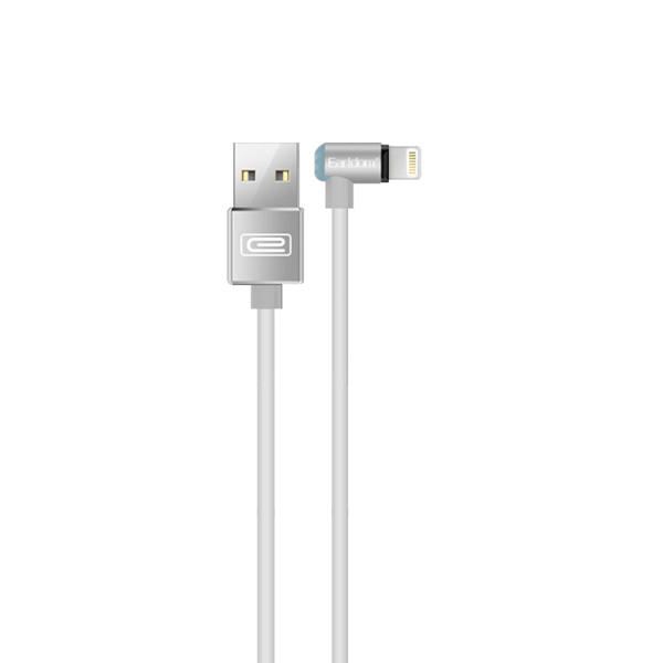 Μαγνητικός καλώδιο δεδομένων Earldom EC-020i, για iPhone 5/6/7, 1,0m, λευκό - 14164