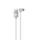 Μαγνητικός καλώδιο δεδομένων Earldom EC-020i, για iPhone 5/6/7, 1,0m, λευκό - 14164