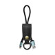 καλώδιο δεδομένων micro USB, Remax RC-034I,, μπρελόκ, δέρμα, Μαύρο - 14341
