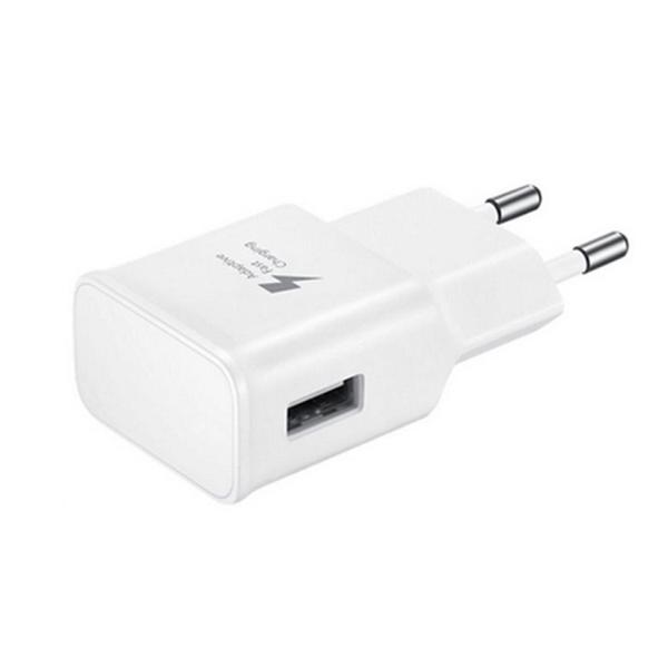 Φορτιστής δικτύου, No brand, Adaptive Fast Charge, 5V / 1A 220A, 1 x USB, λευκό - 14863