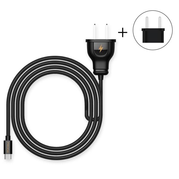Φορτιστής δικτύου Remax Proda RP-L1, 5V/1.0A, 220V, καλώδιο Type-C, 1.0m, Διαφορετικά χρώματα - 14951