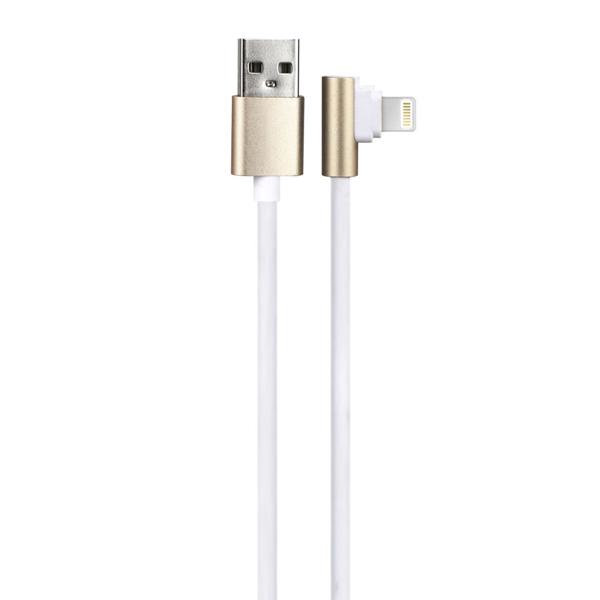 Кαλώδιο δεδομένων No brand C01, Lightning (iPhone 5/6/7 / SE), 1.0m, Χρυσός - 14975