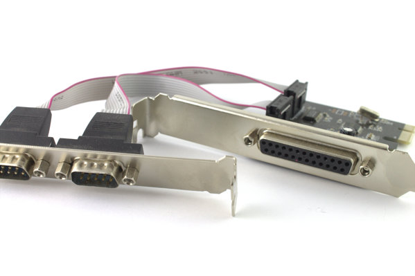 κάρτα για τον υπολογιστή PCI-E to Serial + Parallel port No brand -17474
