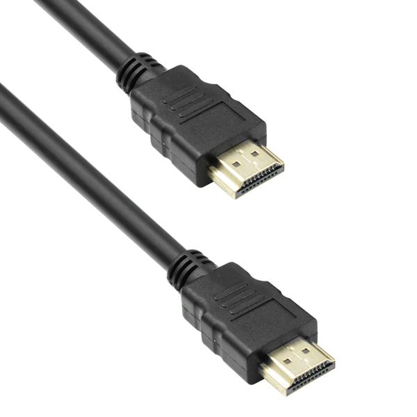 Καλώδιο, DeTech, HDMI - HDMI M / M, 5m, Χωρίς φερρίτη, Μαύρο - 18308