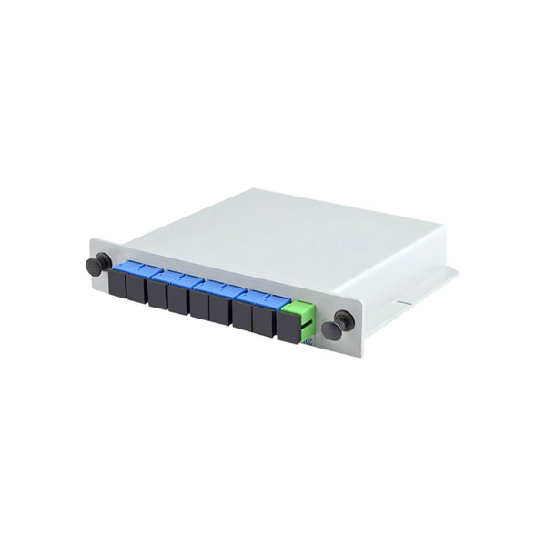 Fiber-optic splitter DeTech, 1x8, SC, UPC - 18346