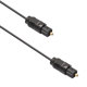 Optical audio cable DeTech, Toslink, 20m, Black - 18358