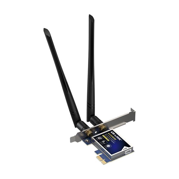 LB-LINK Ασύρματος Προσαρμογέας BL-X50BT, PCI-E WiFi 6, 2400Mbps, Bluetooth, Dual Band 2.4/5GHz, 2x6dBi Κεραίες
