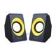 Ηχεία, Kisonli, A-303, 2x3W, USB, Διαφορετικά χρώματα - 22086
