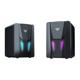 Ηχεία Aula N-108, 2x3W, USB, RGB, Μαυρο - 22184