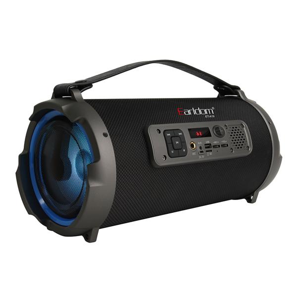 Ηχεἰο Earldom ET-A19, Bluetooth, Καραόκε, USB, FM, AUX, Μαυρο - 22199