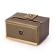 Ηχεἰο Kisonli G1, Bluetooth, USB, SD, AUX, FM, Καφέ - 22309