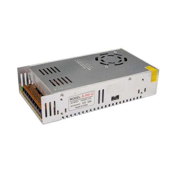 Τροφοδοτικό αυτονομίας No brand, 12V/30A, Γκρί - 341