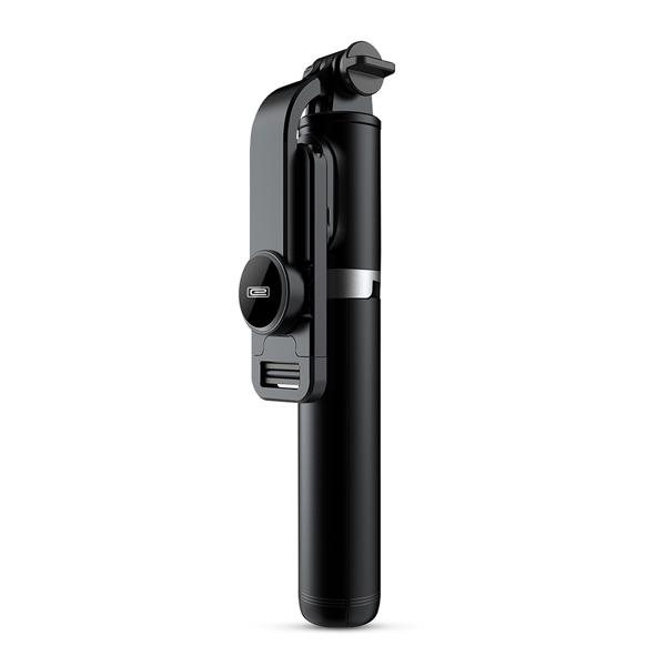 Selfie stick Earldom ET-ZP20, Bluetooth, 75cm, Μαυρο - 40230