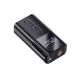 Air pump Remax D10L, Flashlight, 3000mAh, Black - 40306