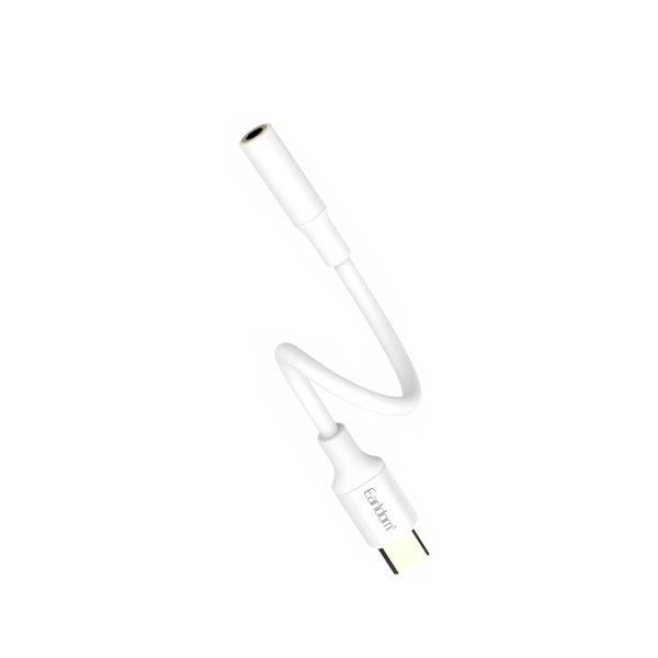 Adapter Earldom ET-OT79, Type-C to 3.5mm (F), White - 40362