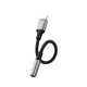 Adapter Earldom ET-OT76, Lightning to 3.5mm (F), Black - 40365