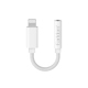 Adapter Earldom ET-OT68 Lightning to 3.5mm F, 0.12m, White - 40368