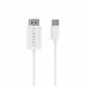 Cable Earldom ET-W32, Type-C - HDMI 4K, 2м., White - 40375
