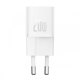 Network charger Baseus GaN5S Fast Charger 1C, 20W, 1 x Type-C F, White - 40407