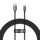 Data cable Baseus Superior, Type-C, 100W, 2.0m, Black - 40450