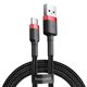 Data cable Baseus Cafule, Type-C, 3.0A, 1.0m, Black - 40490