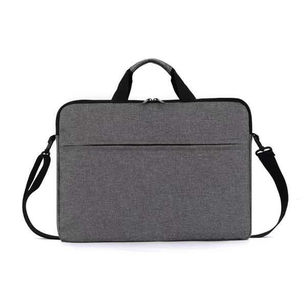 Laptop bag No brand LP-09, 15.6", Γκρί - 45319