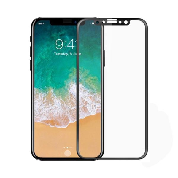 Tempered glass Mocoson Nano Flexible, Full 5D, για το iPhone XR, 0.3mm, Μαυρο - 52527