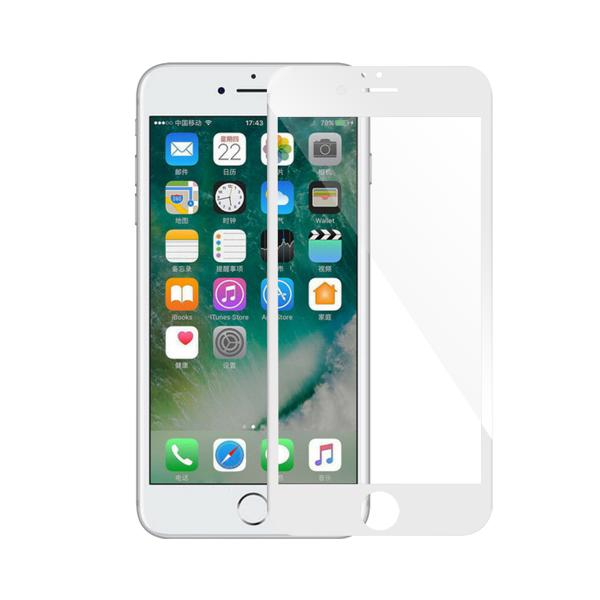 Tempered glass Mocoson, για iPhone 7/8 Plus, 5D, Full glue, 0.3mm, Λευκό - 52640