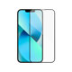 Tempered glass DeTech, για iPhone 13 Mini, 3D Full Glue, 0.3mm, Μαυρο - 52685