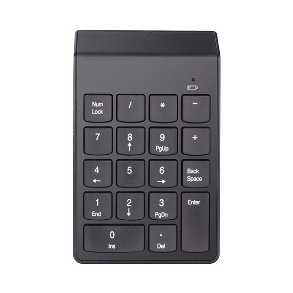 Πληκτρολόγιο No brand K1, Num pad, Wireless, Μαυρο - 6184