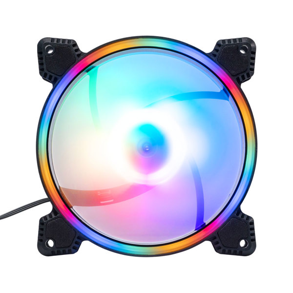 Ανεμιστήρας No brand, 120mm, LED, 3PIN/MOLEX, Μαυρο - 63072