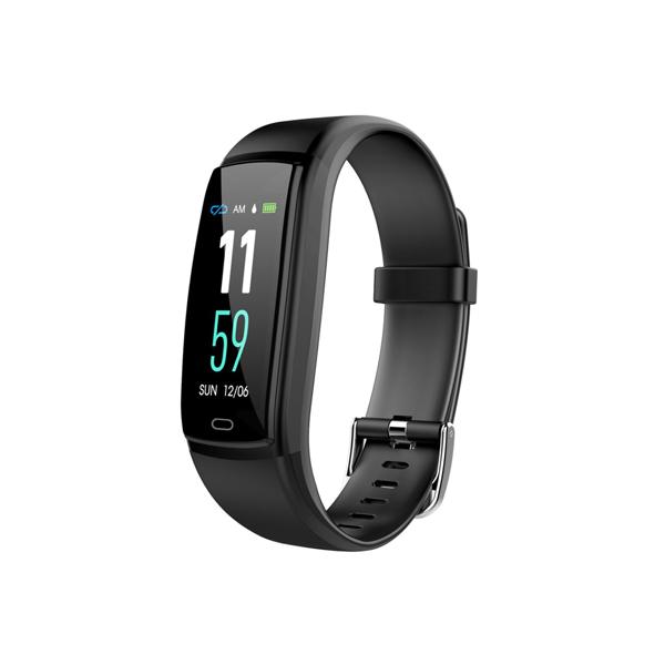 Smart bracelet No brand Y9, 20mm, Bluetooth, IP67, Μαυρο - 73045