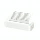 Portable mini thermal printer KDC-0019E, А4, Bluetooth, White - 91077