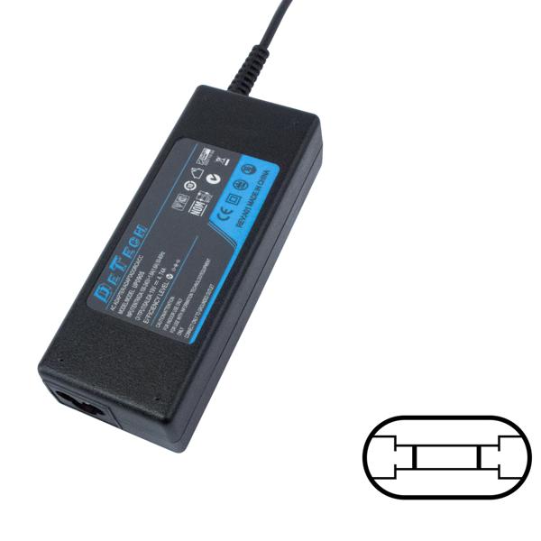 Φορτιστής laptop DeTech for HP 120W 18.5V/6.5A OVAL - 302