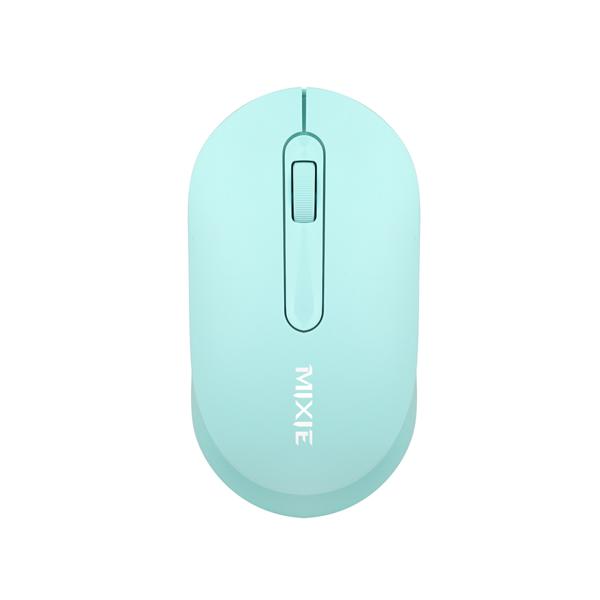 Ποντίκι Mixie R518, ασύρματο, USB, 3D, Πράσινος - 759