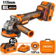 Γωνιακός τροχός HOJITA Brushless 125mm -3 ταχυτήτων μπαταρίας 20V