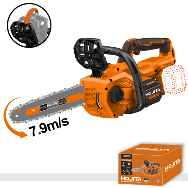 HOJITA Αλυσοπρίονο Brushless HOJITA 30cm μπαταρίας 20V SOLO