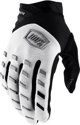 100% Γάντια 100% AIRMATIC Glove λευκό μέγεθος L (μήκος χεριού 193-200 mm) (NEW)