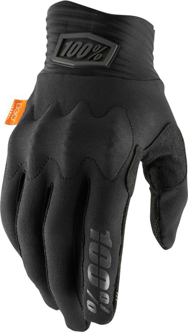 100% Γάντια 100% COGNITO Glove μαύρο ανθρακί μέγεθος XXL (μήκος χεριού 209-216 mm) (NEW)